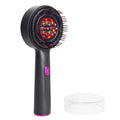 2025 Trendy Electric Hair Brush Head Massager with Red Light Oil Applicator & Growth Loss Prevention for Scalp Care