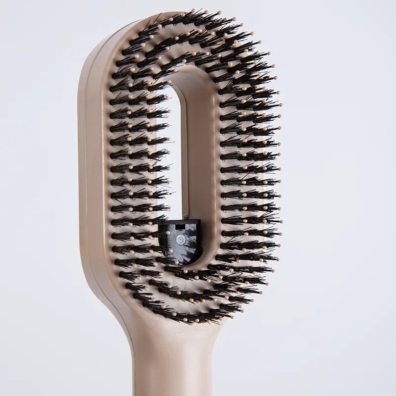 2in1 Sprayer Comb Detangling Scalp Massage Hairbrush with Spray Bottle Essential Oil Water Mist Spray Brush Anti-static Autumn