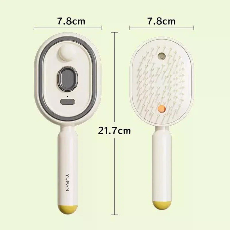 Hair Care Spray Massage Comb Vibration Scalp Massage Hairbrush Head Massager Hair Sprayer Atomizing Brush Hair Oil Applicator