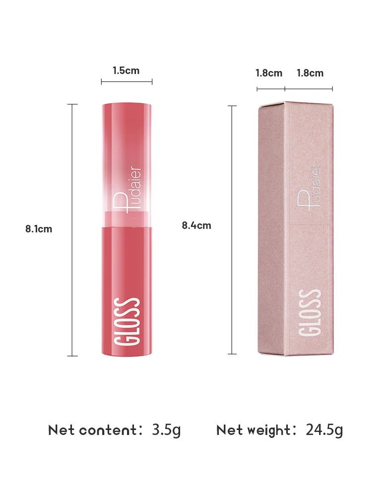 Watery mirror lipstick white not easy to stain the cup water light moisturizing lip glaze lip gloss